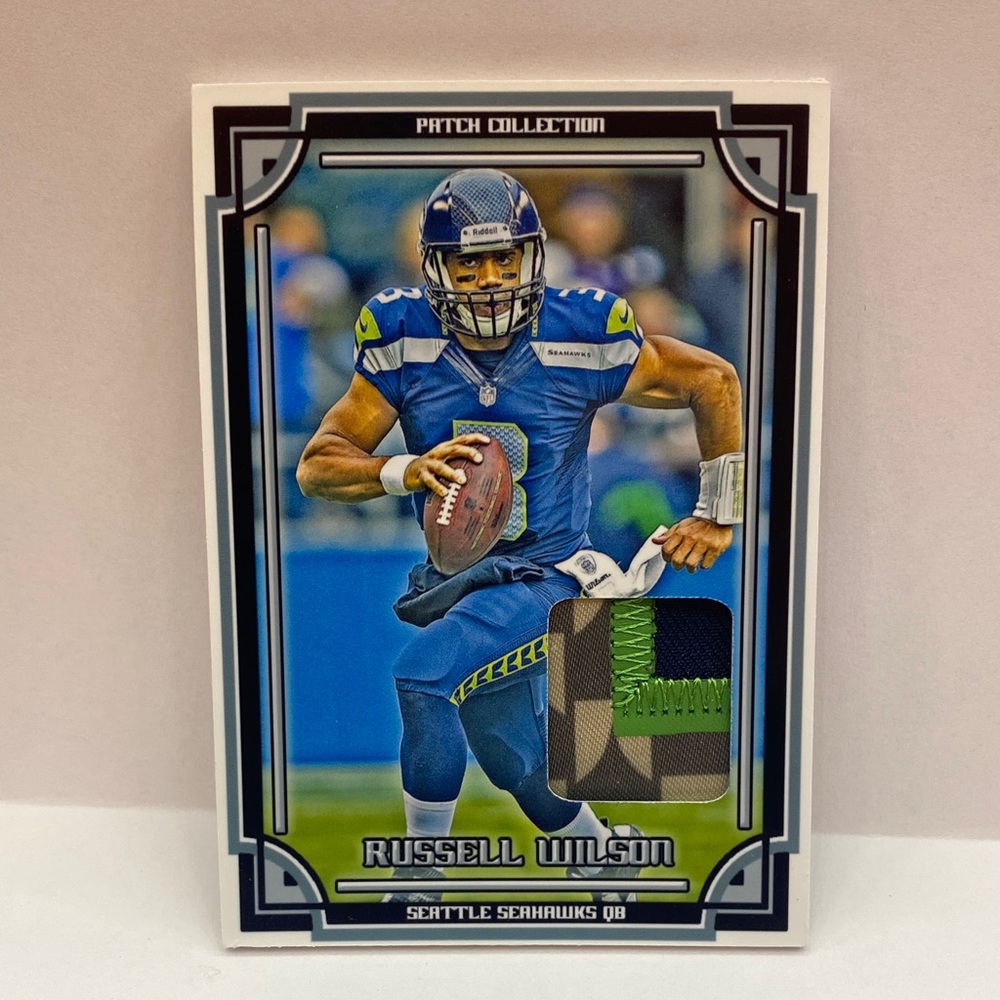Russell Wilson Seahawks Custom Patch (069)